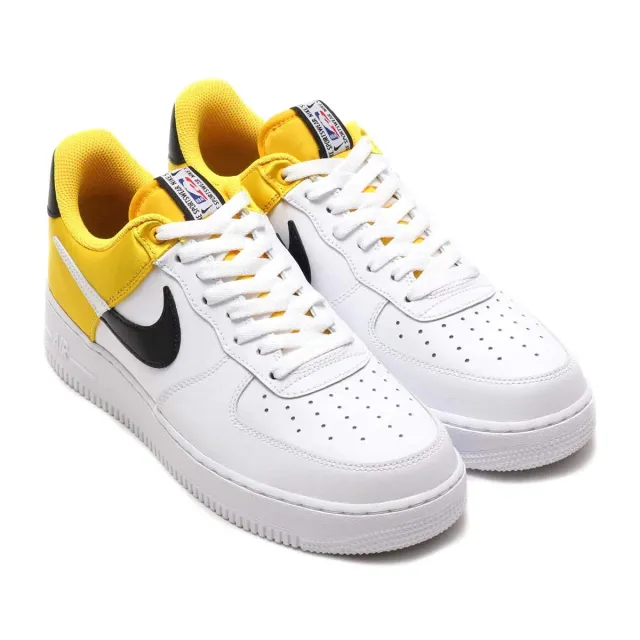 Nike Air Force 1 07 LV8 2 sneakers uomo 11 nero giallo