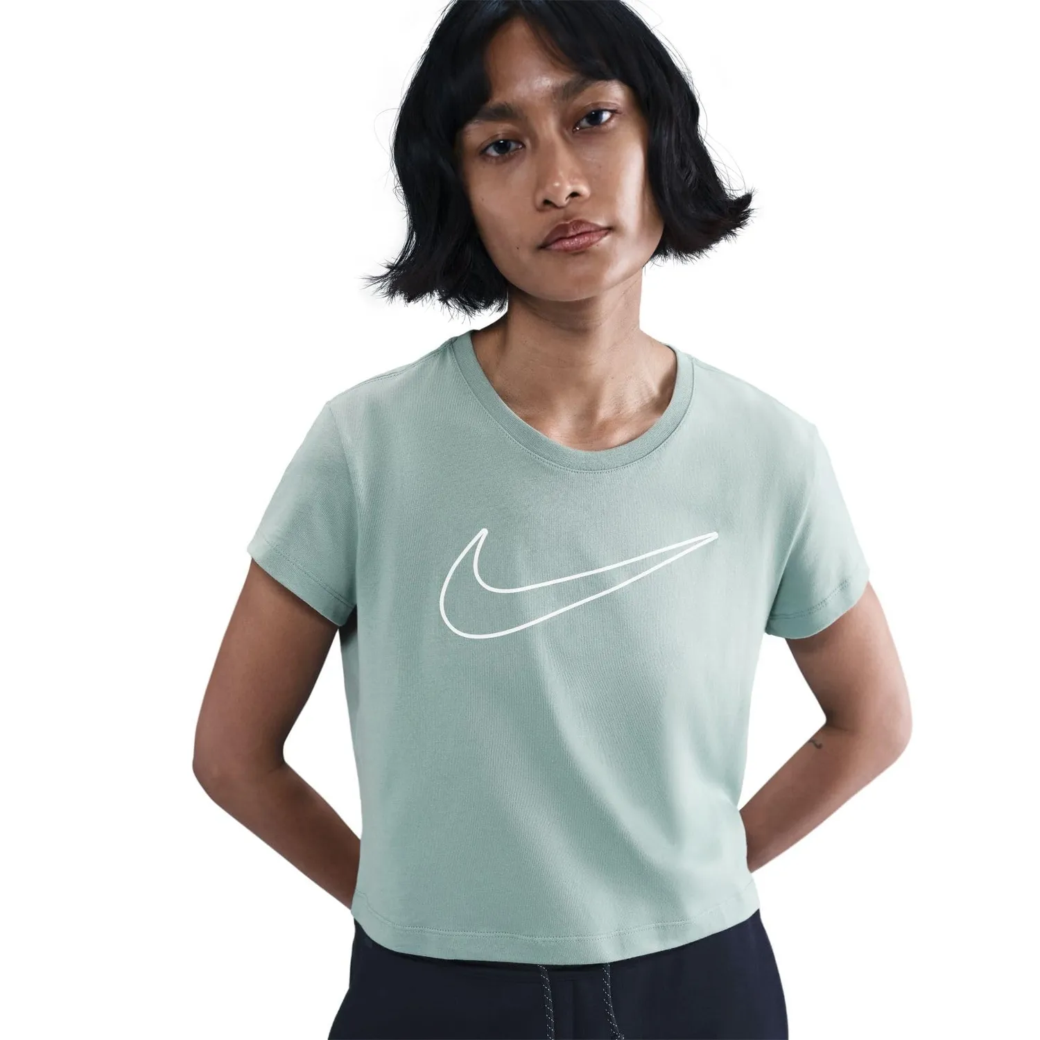 Nike Club t-shirt donna cotone manica corta