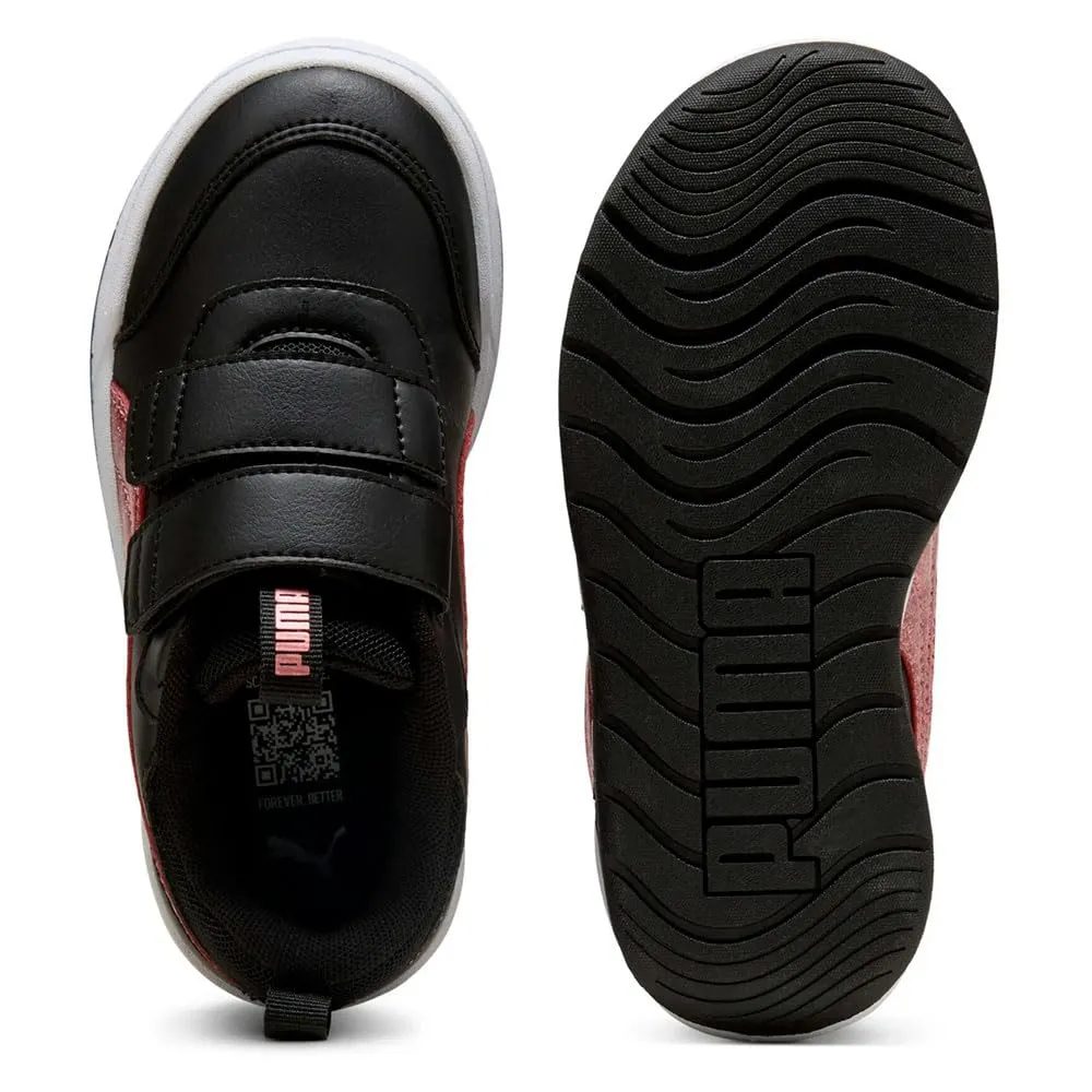 Puma Multiflex 2 Glitz sneaker bambina nero rosa 27.5 EU