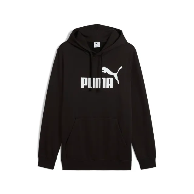 Puma ESS No.1 Logo Hoodie FL felpa con cappuccio uomo in pile