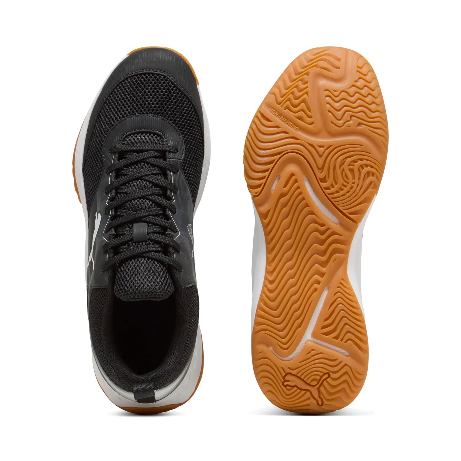 Puma Varion 3 Scarpe Indoor Unisex Basket Bianco Blu