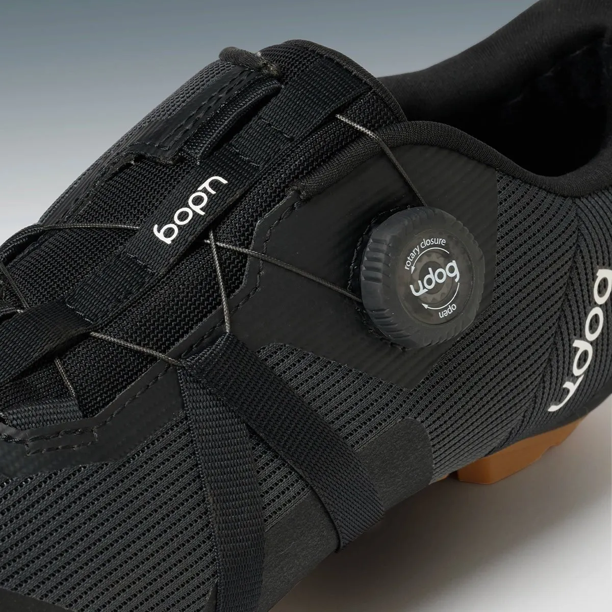 Udog Forza scarpe gravel nere SPD
