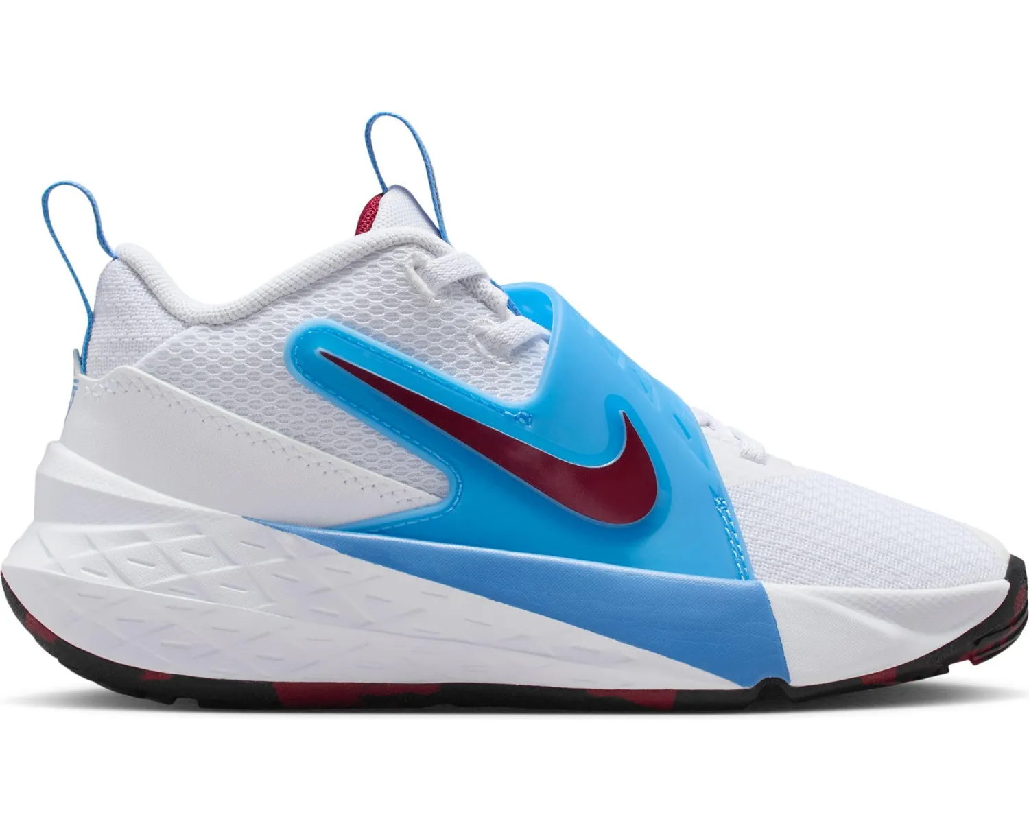 Nike Team Hustle D 12 scarpe basket bimbo 31,5 con strappo