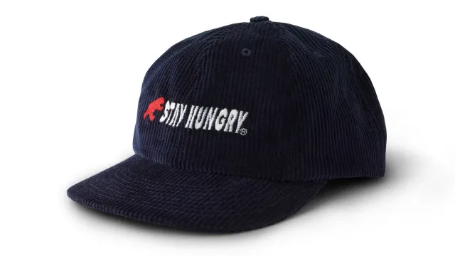 Karhu x Stay Hungry Cap cappellino velluto blu