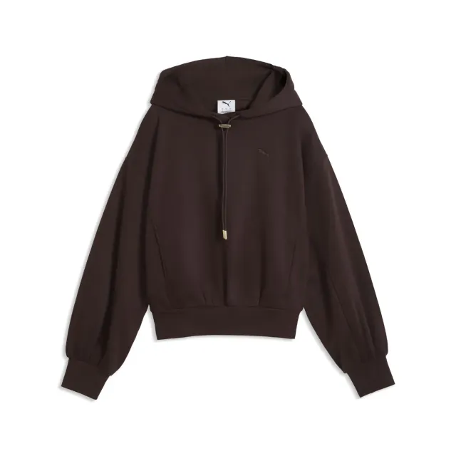 PUMA HER Relaxed FL felpa donna XS Chocolate Fondue