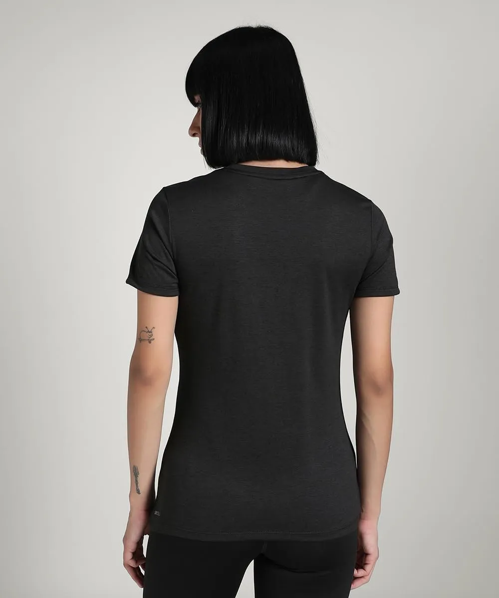 Puma Essential Heather Logo maglietta donna cotone