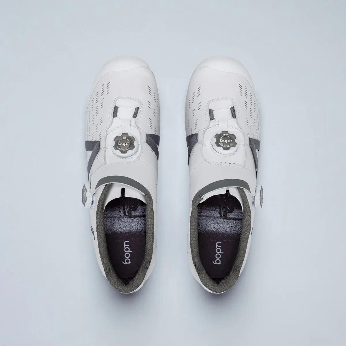 Udog Cento scarpe ciclismo bianco micro twist