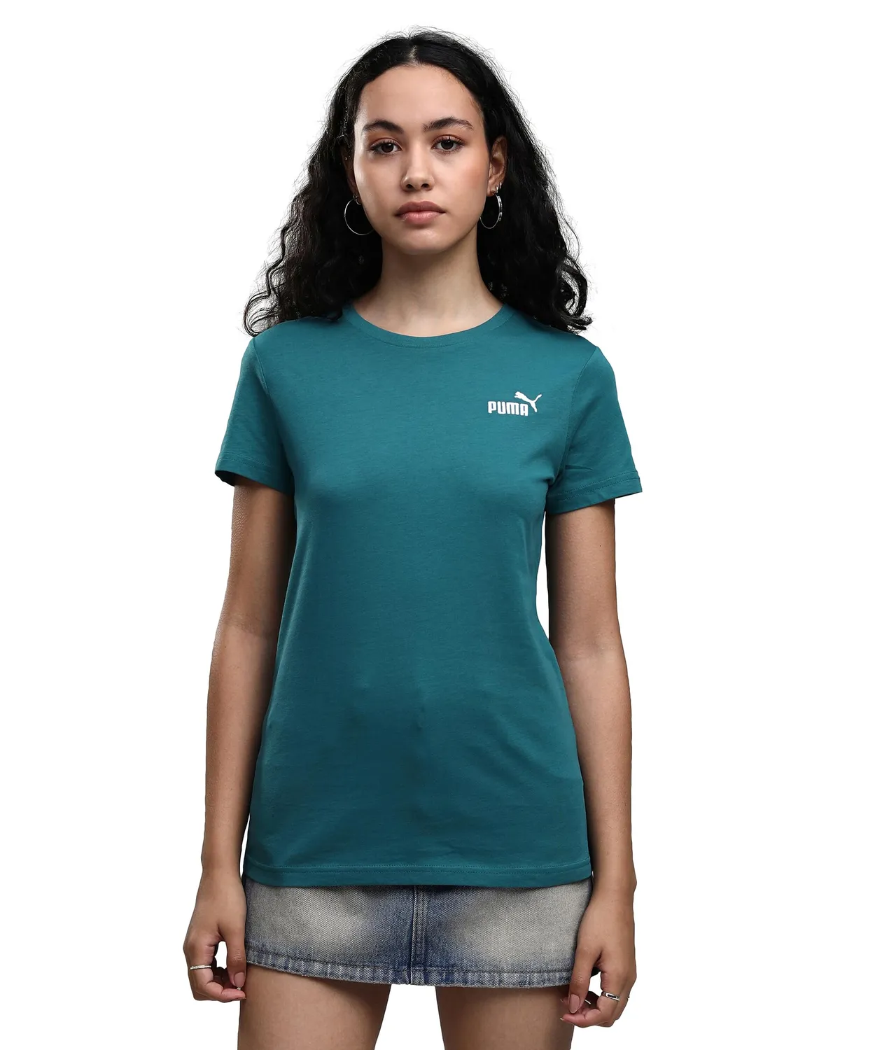 Puma Ess Small No.1 Logo Tee t-shirt nero