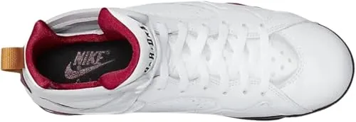Jordan 7 Retro sneakers uomo bianco cardinal red