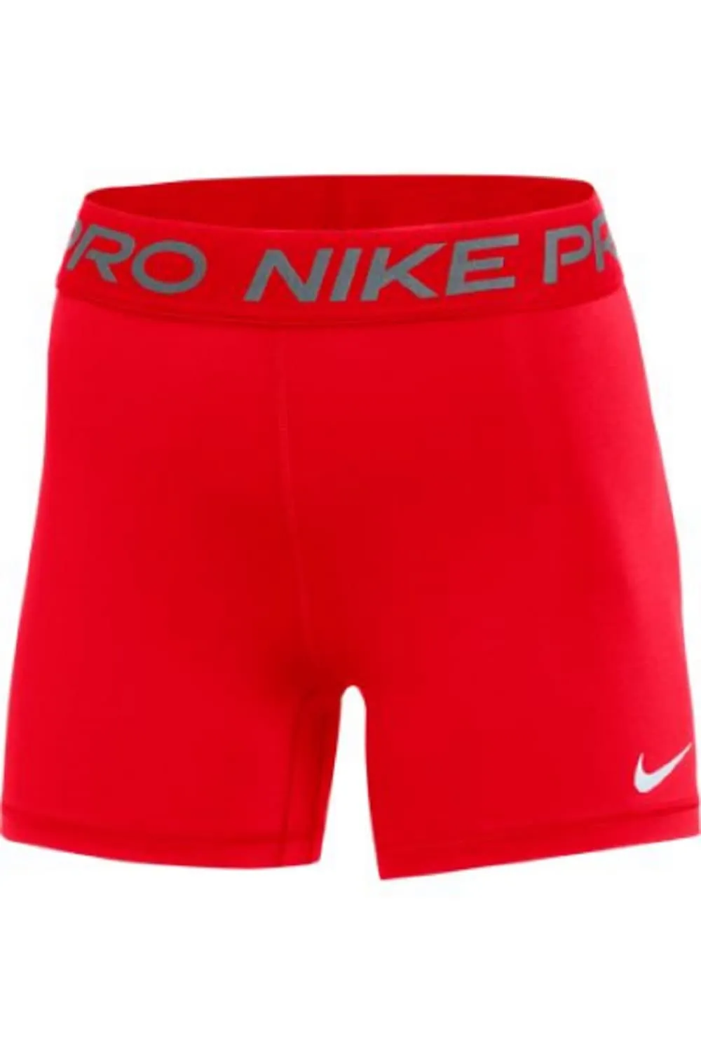 Nike Pro Mesh maglia donna carbon heather aderente