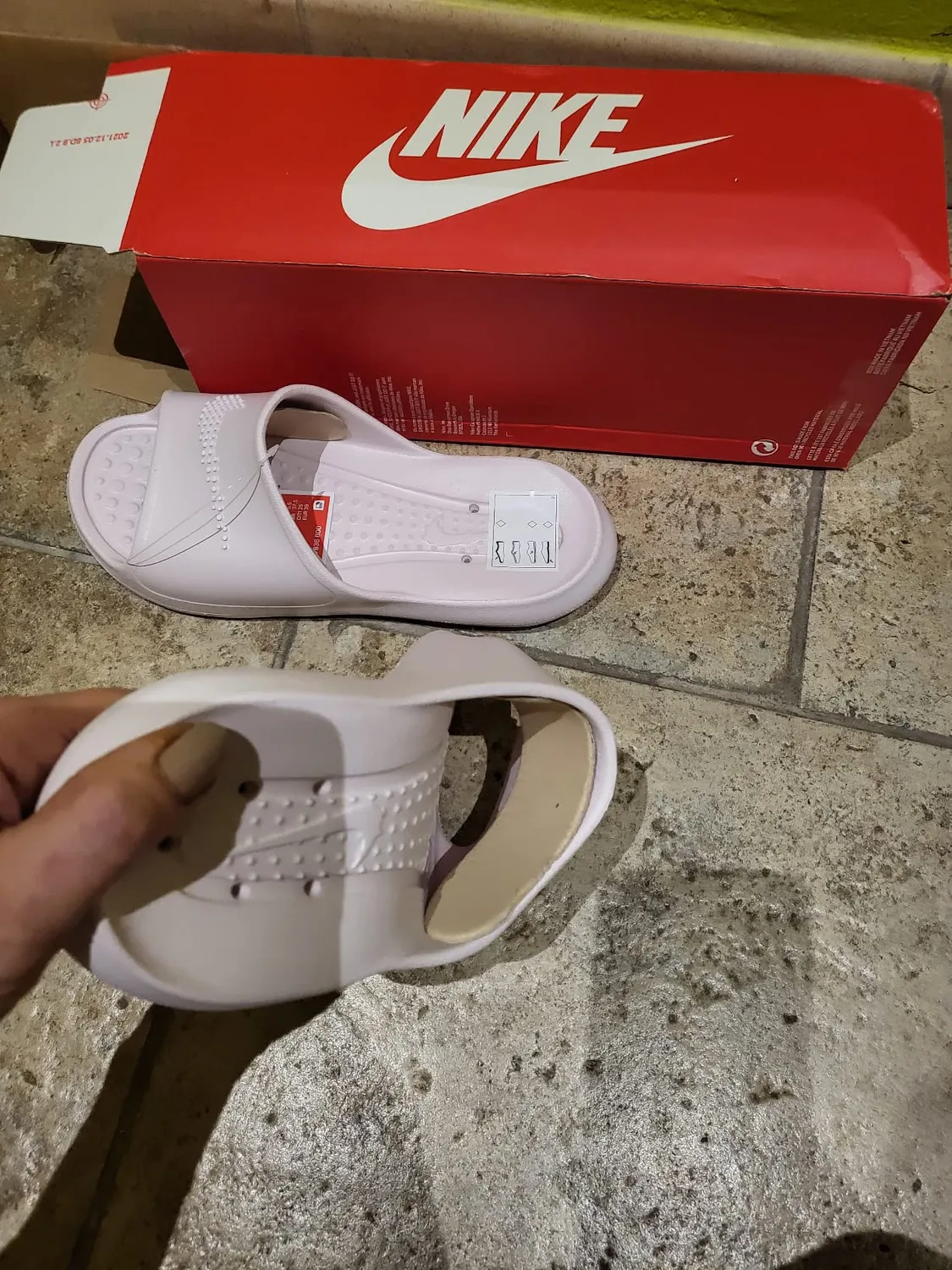Nike Victori One Slide ciabatte donna nero 38 EU morbide