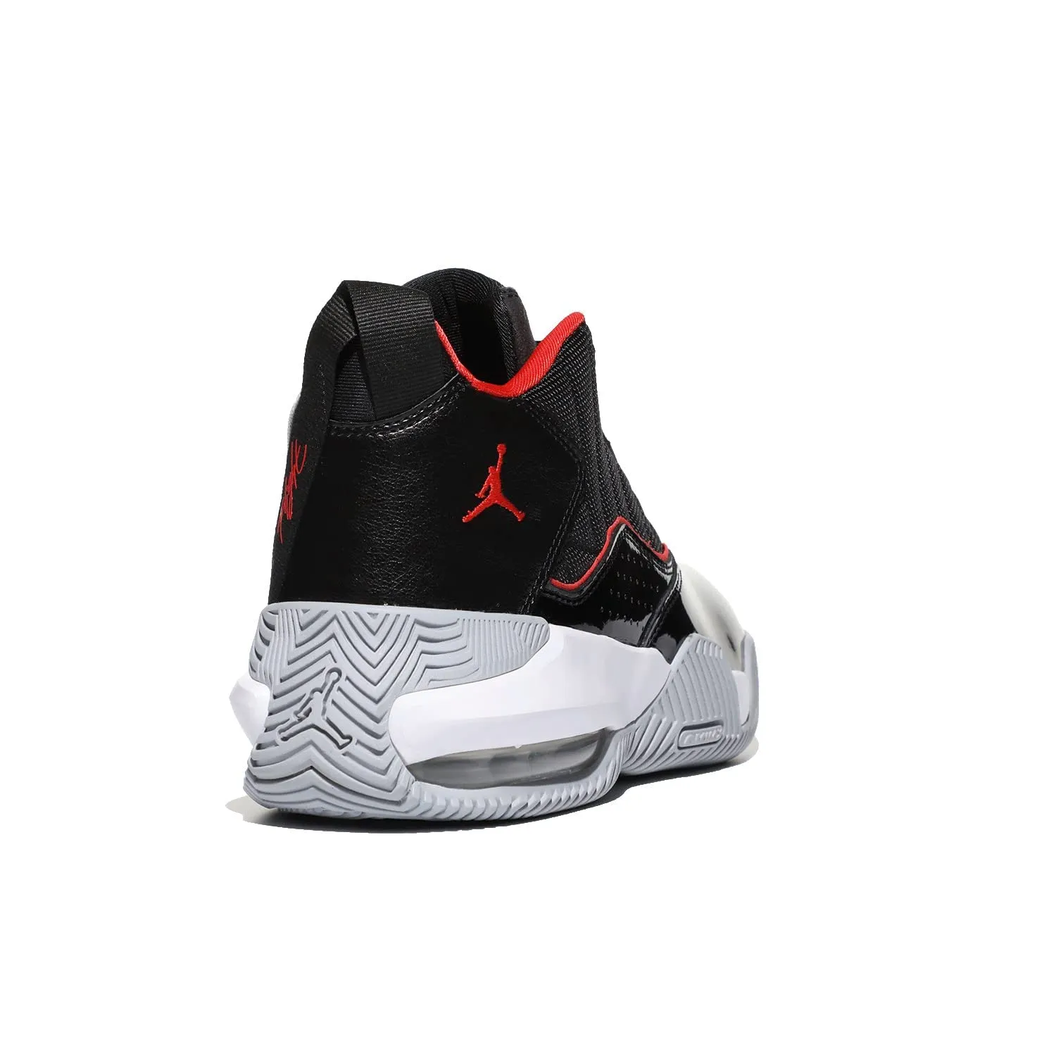 Jordan Stay Loyal scarpe ragazzo pelle nera