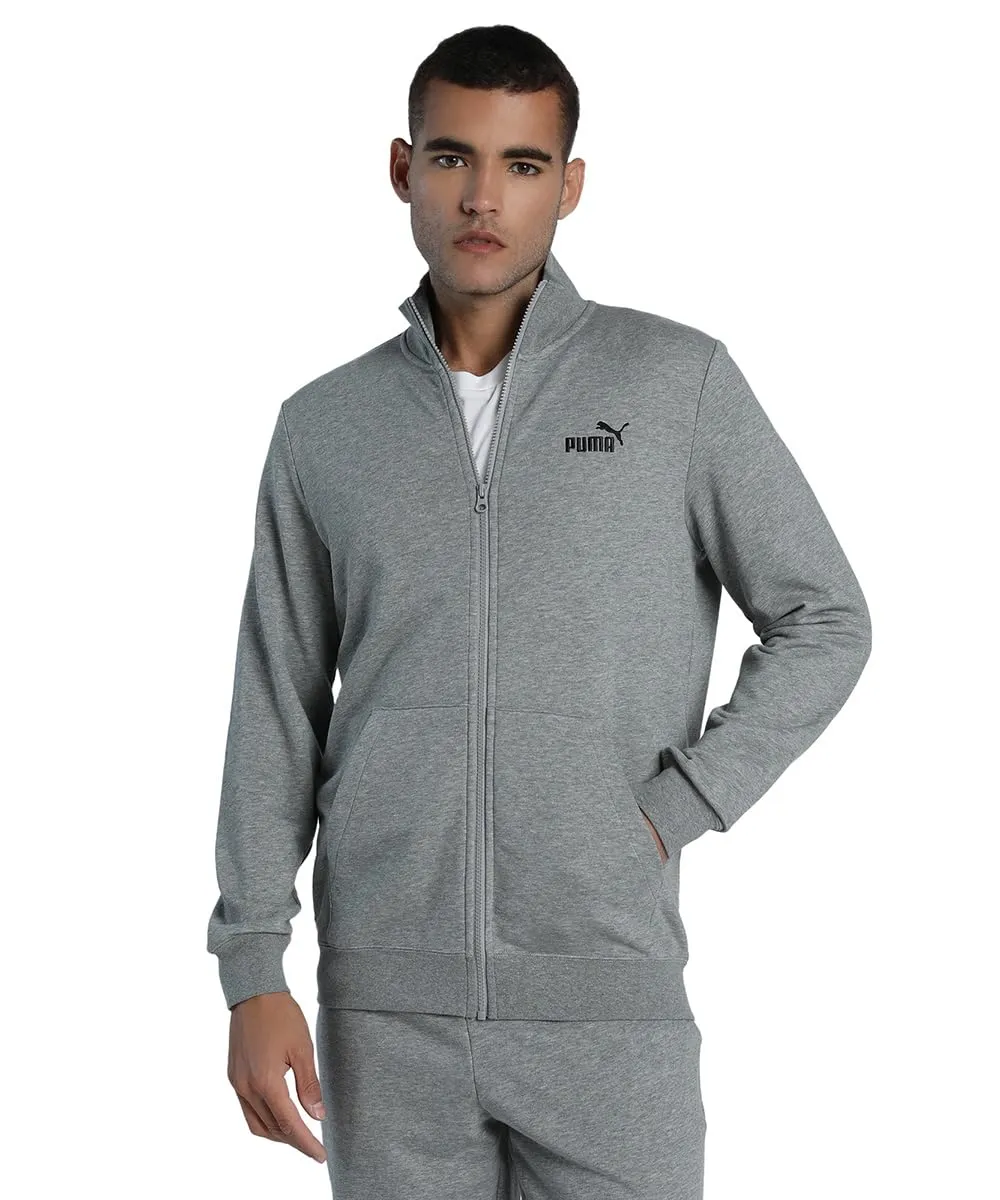 Puma Ess No.1 Logo Track giacca tuta nera unisex
