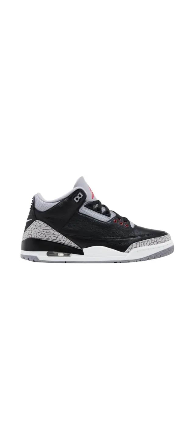 Nike Air Jordan 3 Retro sneakers uomo 46 EU streetwear