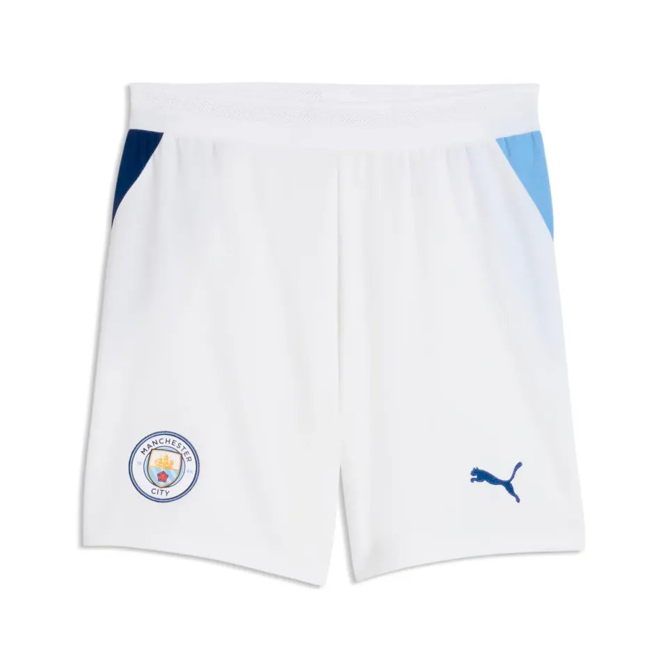 PUMA Manchester City Replica Jr 26/27 pantaloncini bianco blu