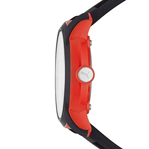 Puma orologio uomo quarzo silicone nero quadrante 45 mm