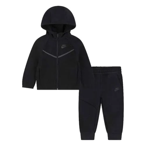 Nike Tech Fleece tuta bimbo pile grigio taglie bimbo
