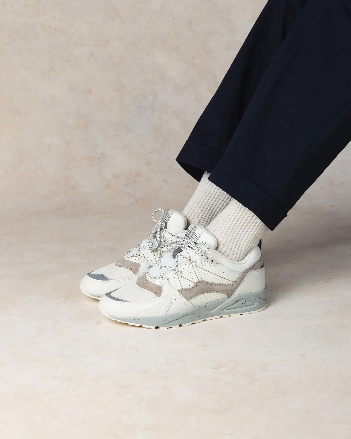 Karhu Fusion 2.0 sneakers Bright White Foggy Dew pelle