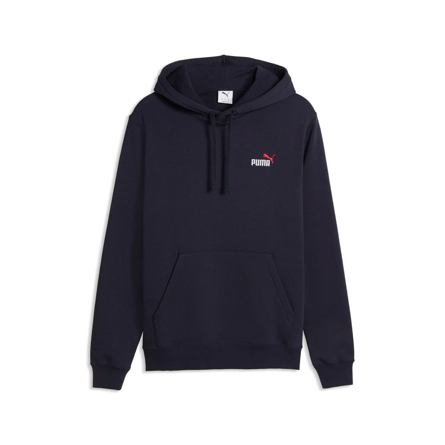 Puma Ess No 1 Logo Felpa con Cappuccio Uomo Nero Cotone
