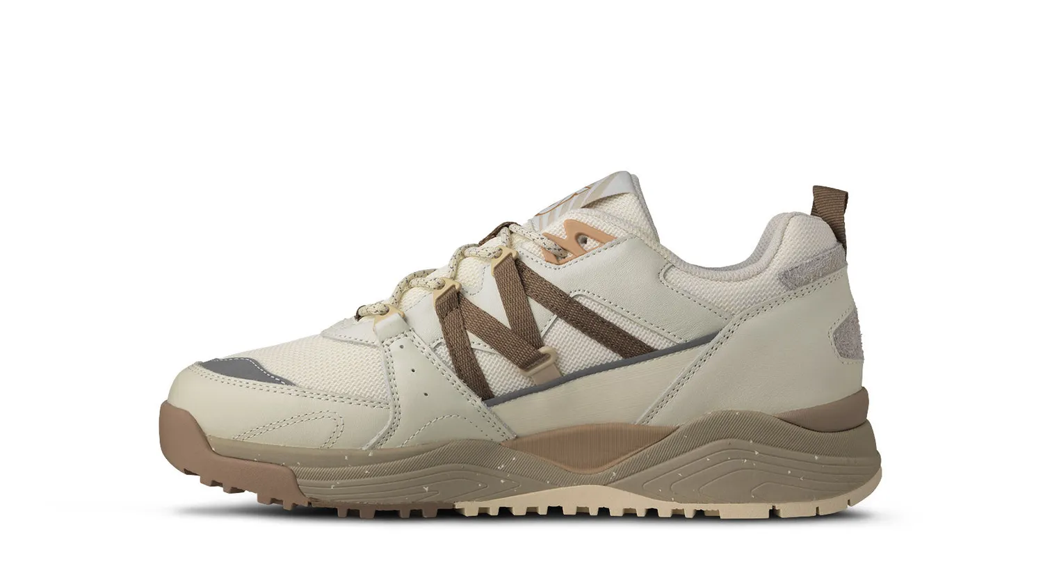 Karhu Fusion XC Lily White sneakers Pine Bark pelle