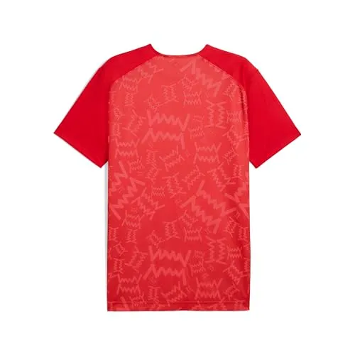 Puma Teamjaws Graphic maglietta uomo rossa