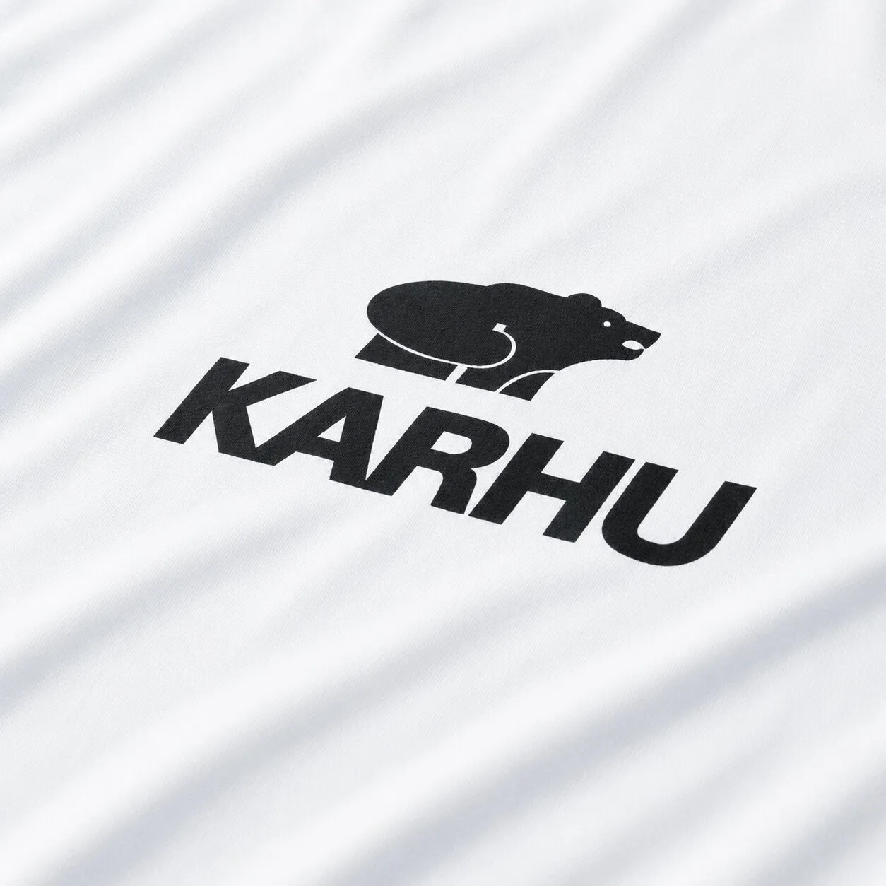 Karhu Classic Logo T-Shirt maglietta cotone bianca