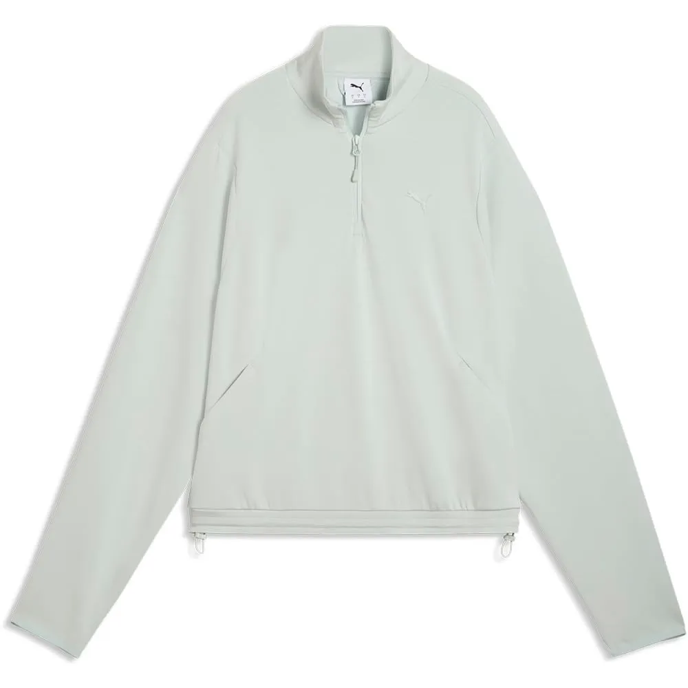 PUMA Pumatech Sense Half-Zip Felpa Unisex nera