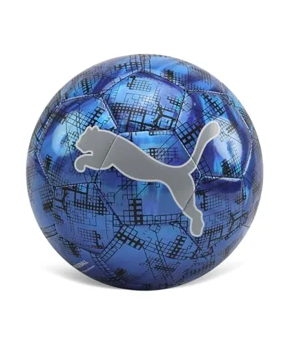 Puma Cup Graphic pallone calcio blu misura 5 olografico