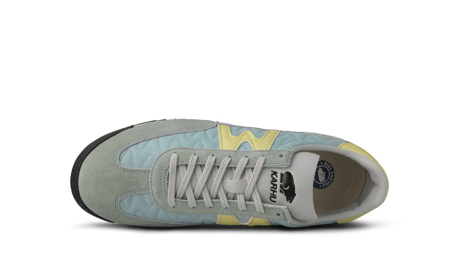 Karhu Mestari sneakers Aqua Gray Wax Yellow nylon