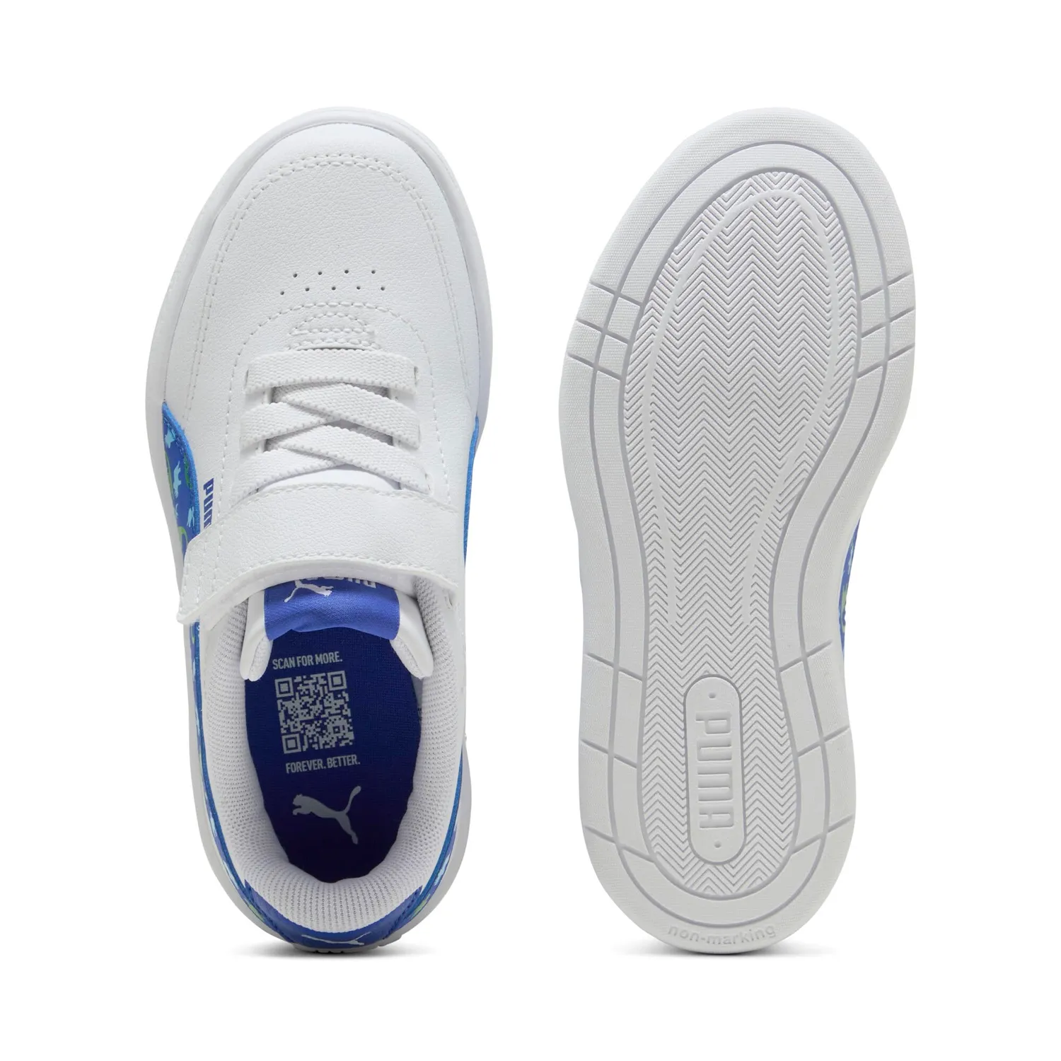 Puma Court Classic Clean Dino AC+ PS Scarpe Bimbi 29