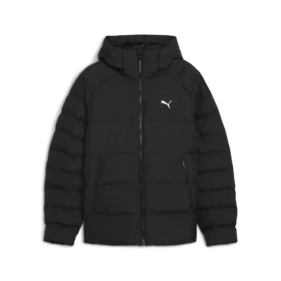 PUMA Mono Hooded giacca imbottita nera