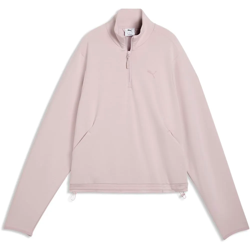 PUMA Pumatech Sense Half-Zip Felpa Unisex nera