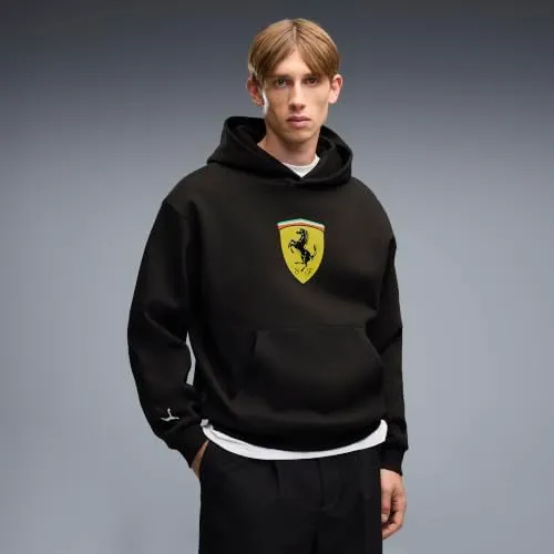 Puma Ferrari Colored Shield FL 2026 felpa uomo XL nera