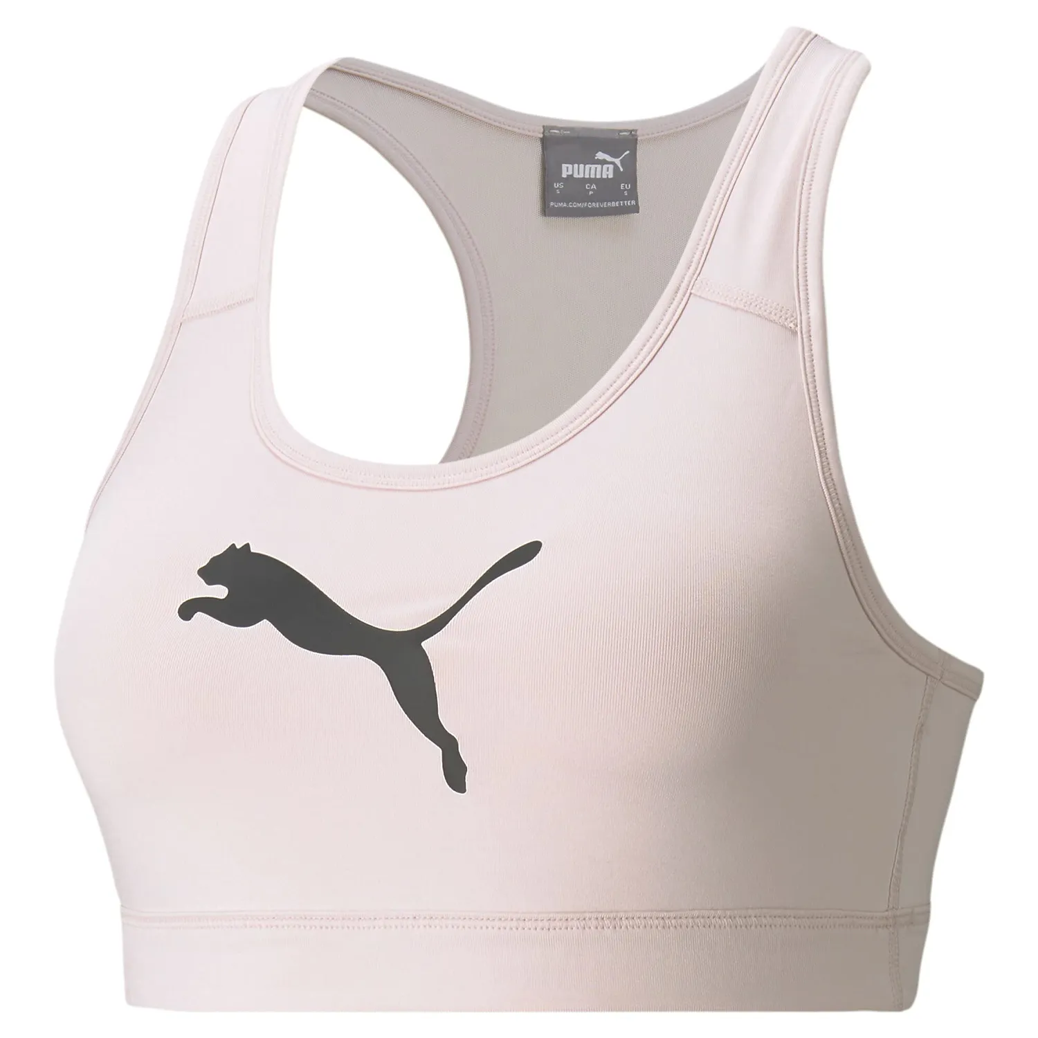 Puma 4Keeps Mid Impact reggiseno sportivo bianco sostegno medio