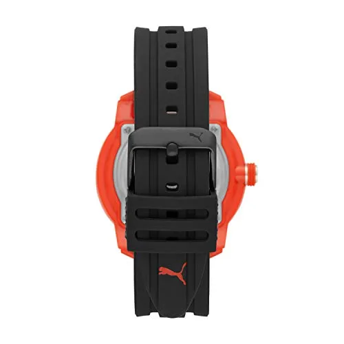 Puma orologio uomo quarzo silicone nero quadrante 45 mm