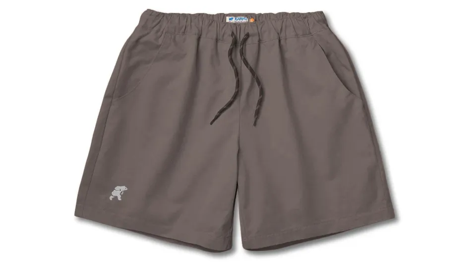 Karhu Trampas shorts Coffee Quartz cotone con tasca