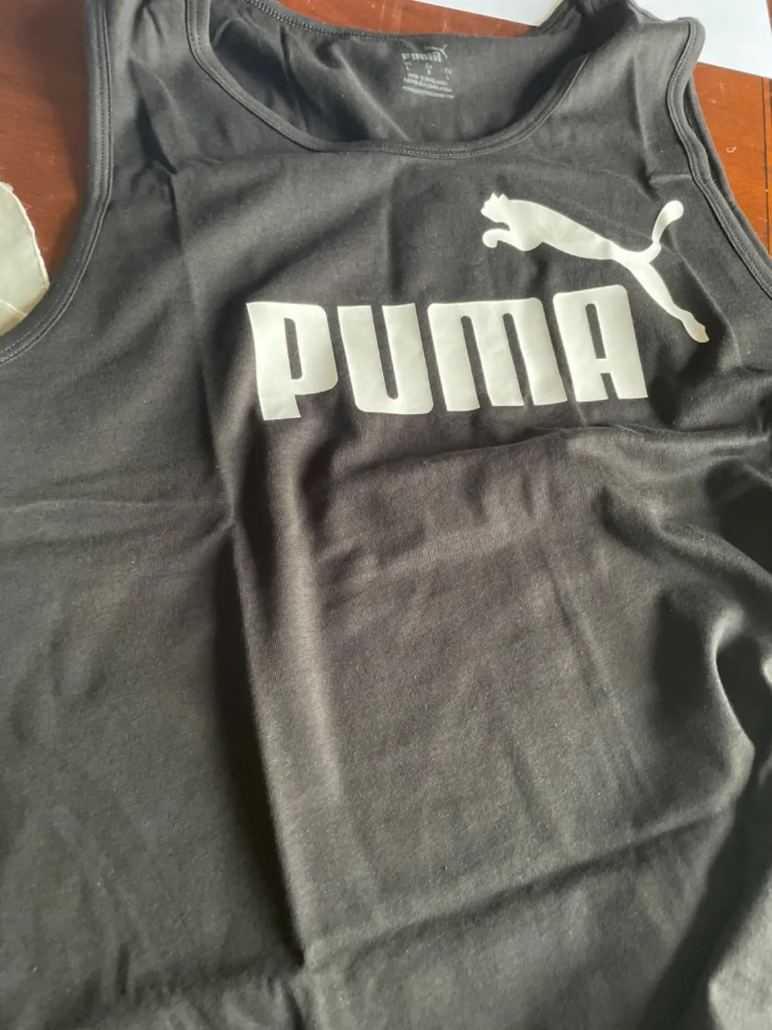 Puma Ess Logo Tank canotta uomo cotone estiva