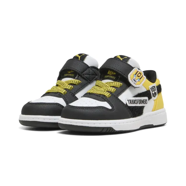 Puma Rebound Slam Lo Transformers sneakers bimbi 26 EU bianche