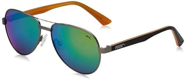 PUMA PJ0027S occhiali da sole aviatore metallo