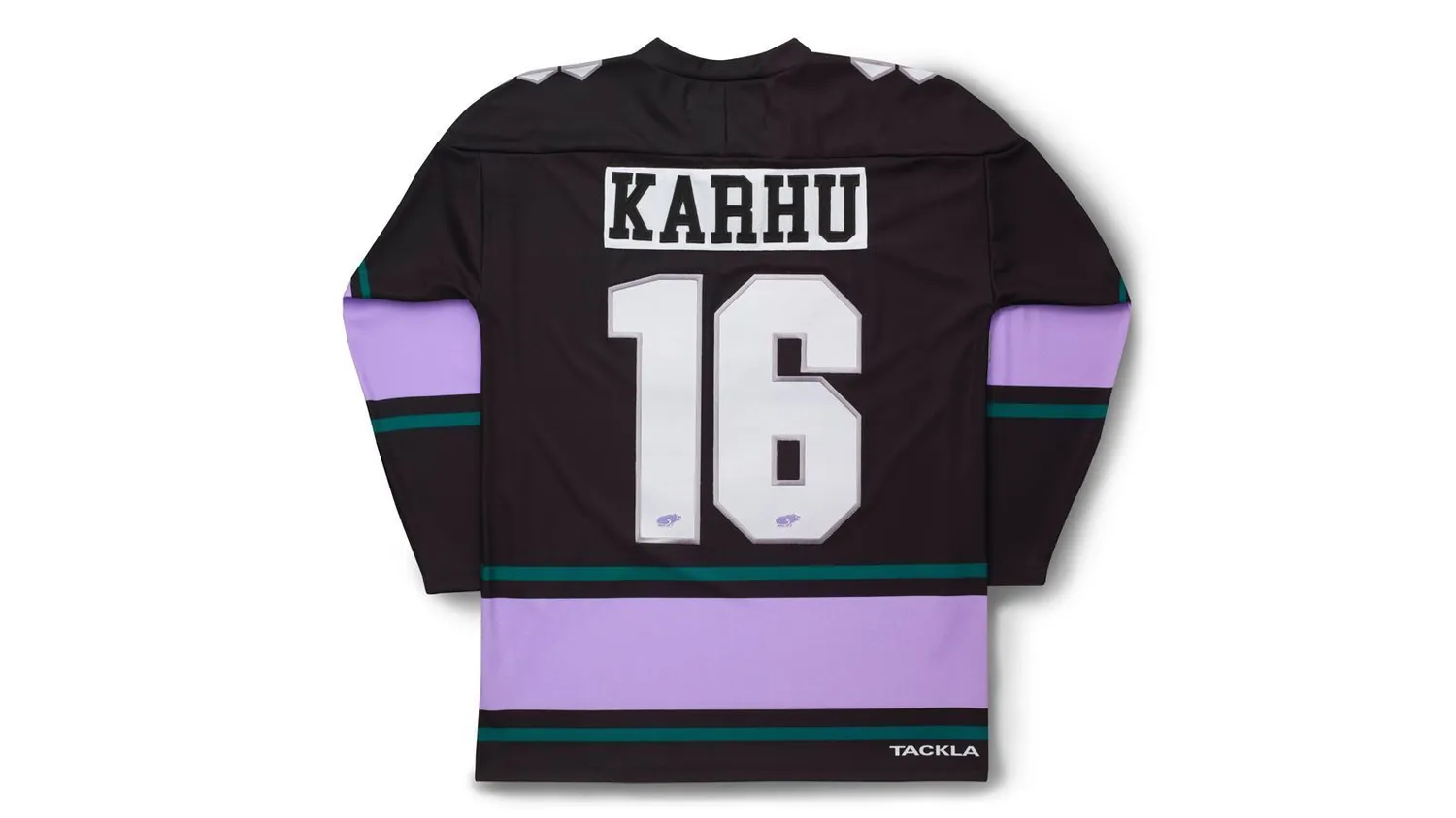 Karhu x Tackla maglia hockey Black Purple Heather traspirante