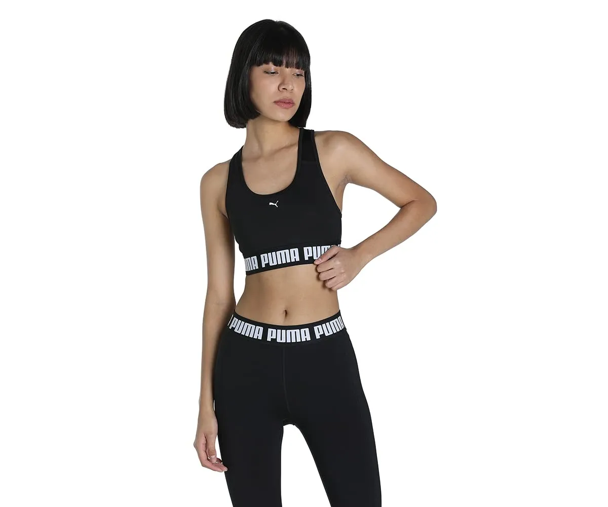 Puma Mid Impact 4Keeps reggiseno sportivo donna nero S