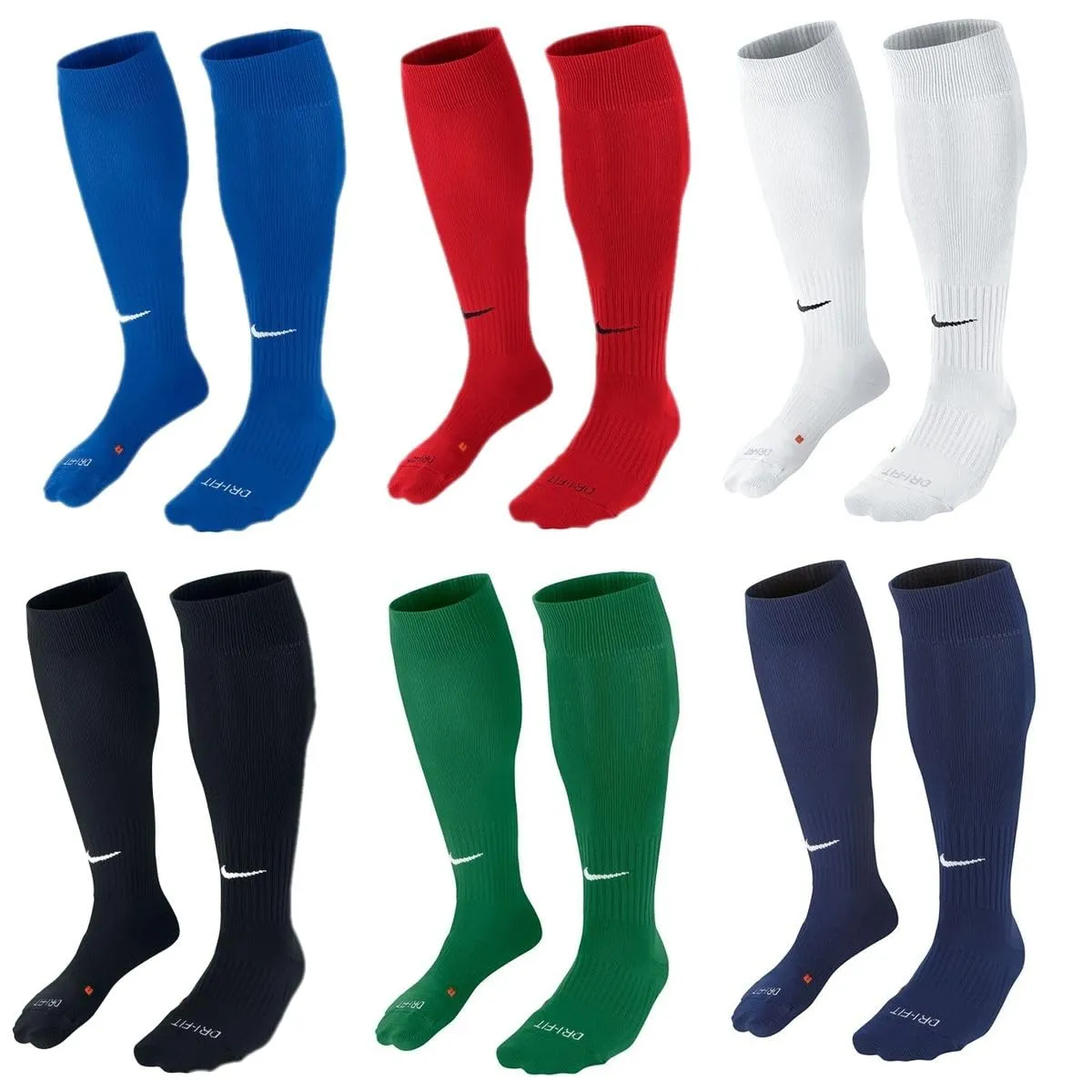 Nike Academy OTC calzini calcio 1 paio Dri-FIT neri