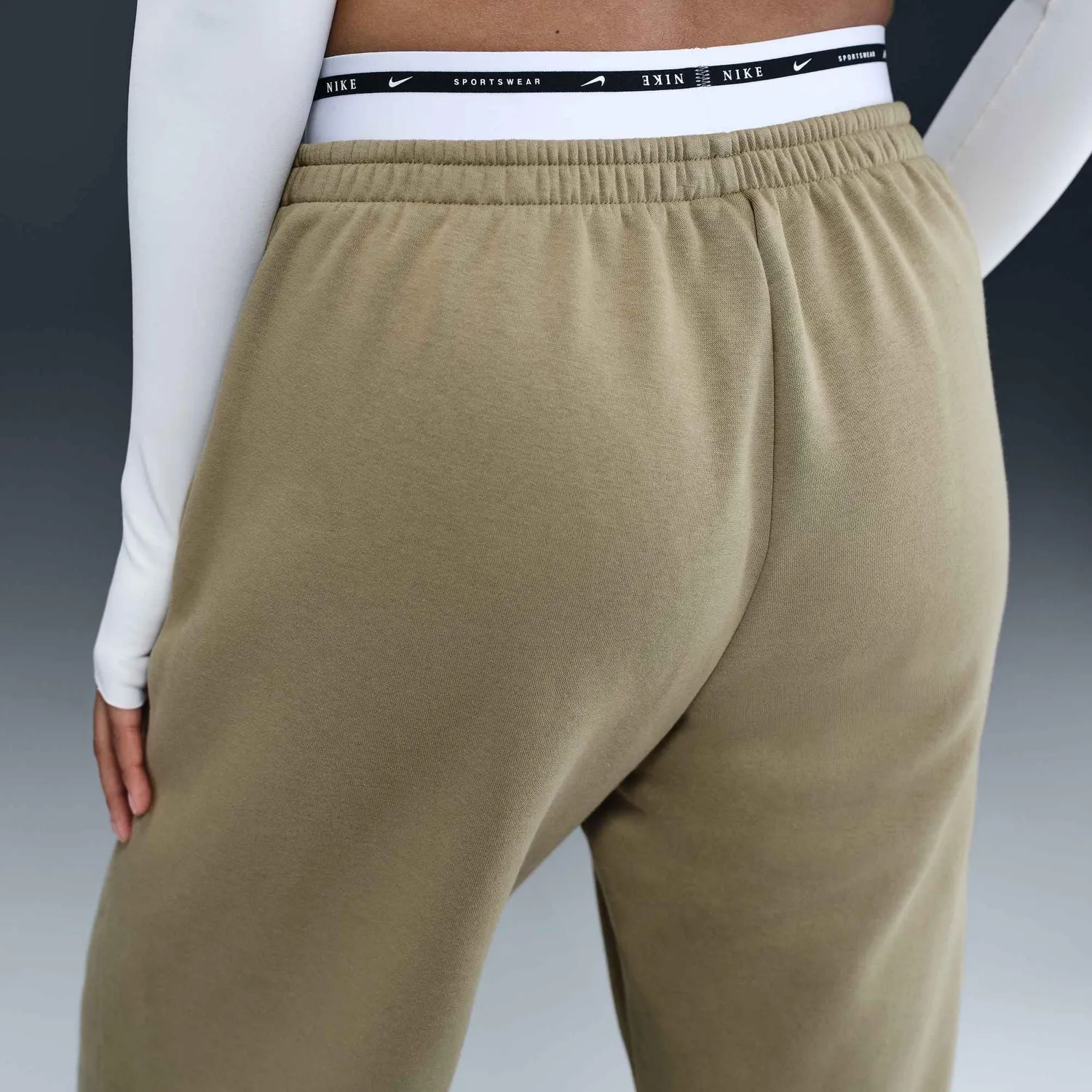 Nike Phoenix Fleece pantaloni tuta donna XS vita alta