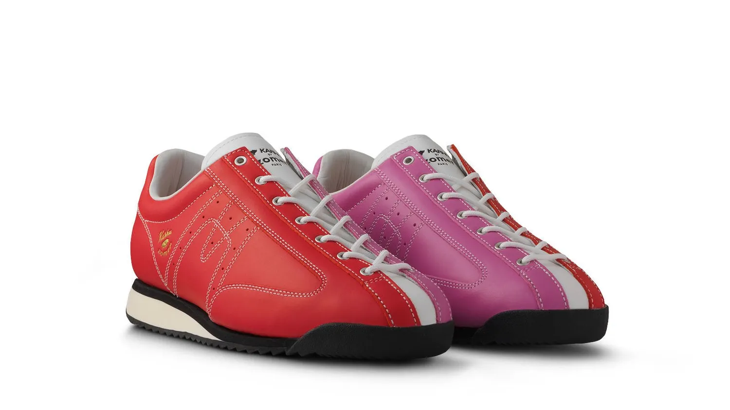 Karhu Mestari Kesä sneakers high risk red pelle
