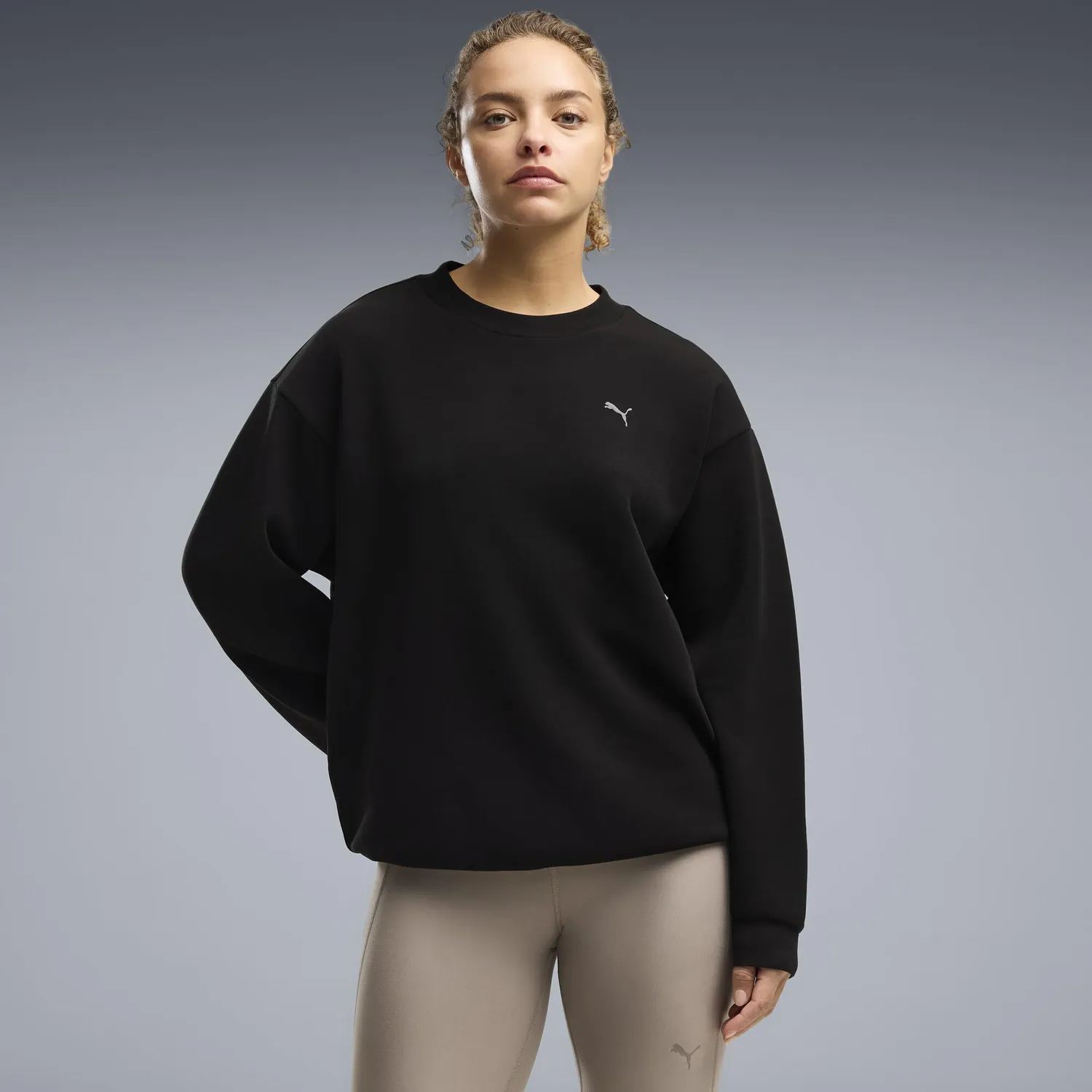 PUMA Cloudspun top training donna girocollo morbido
