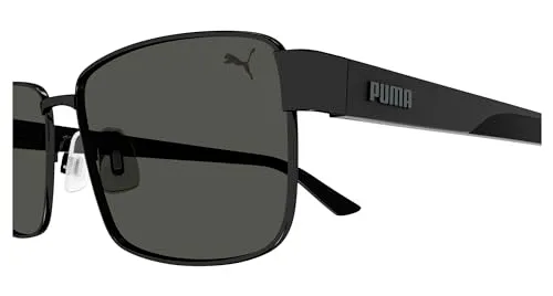 Puma PU0430S-001 occhiali da sole rettangolari metallo
