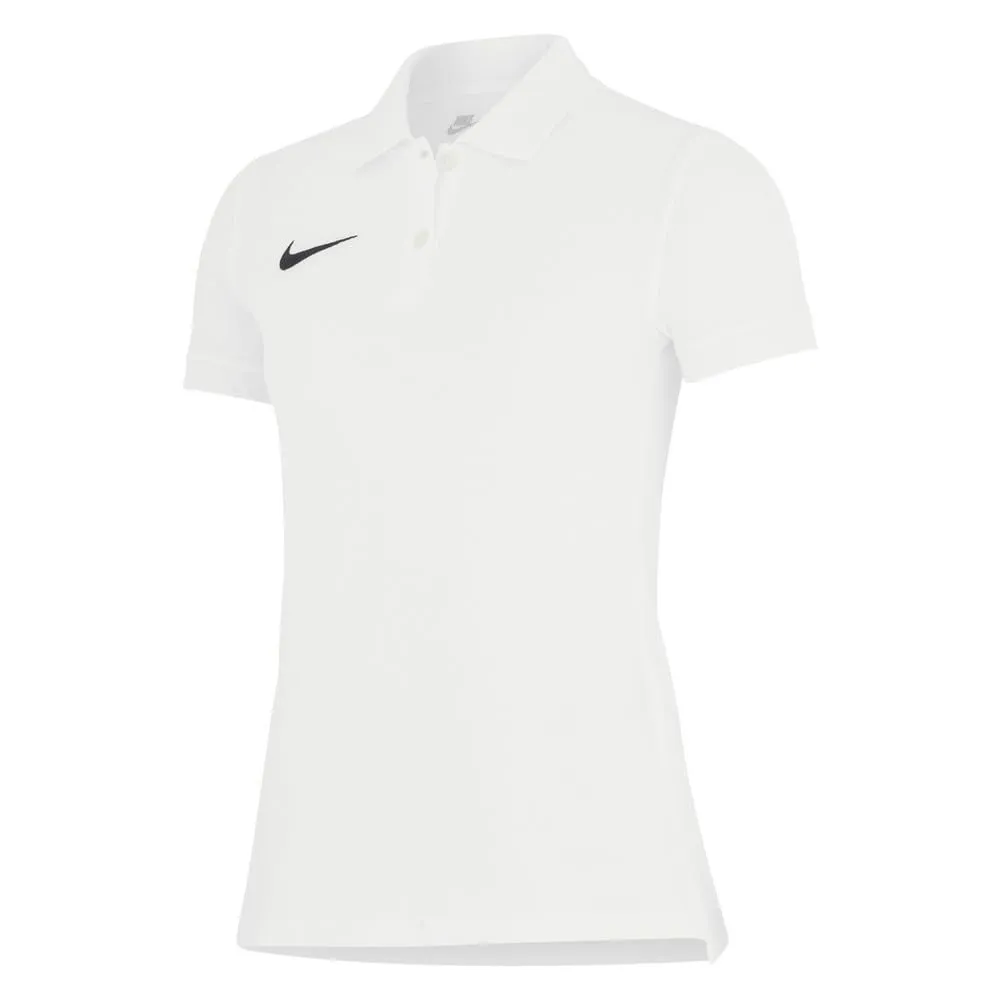 Nike Team Cotton polo donna XL bianca cotone