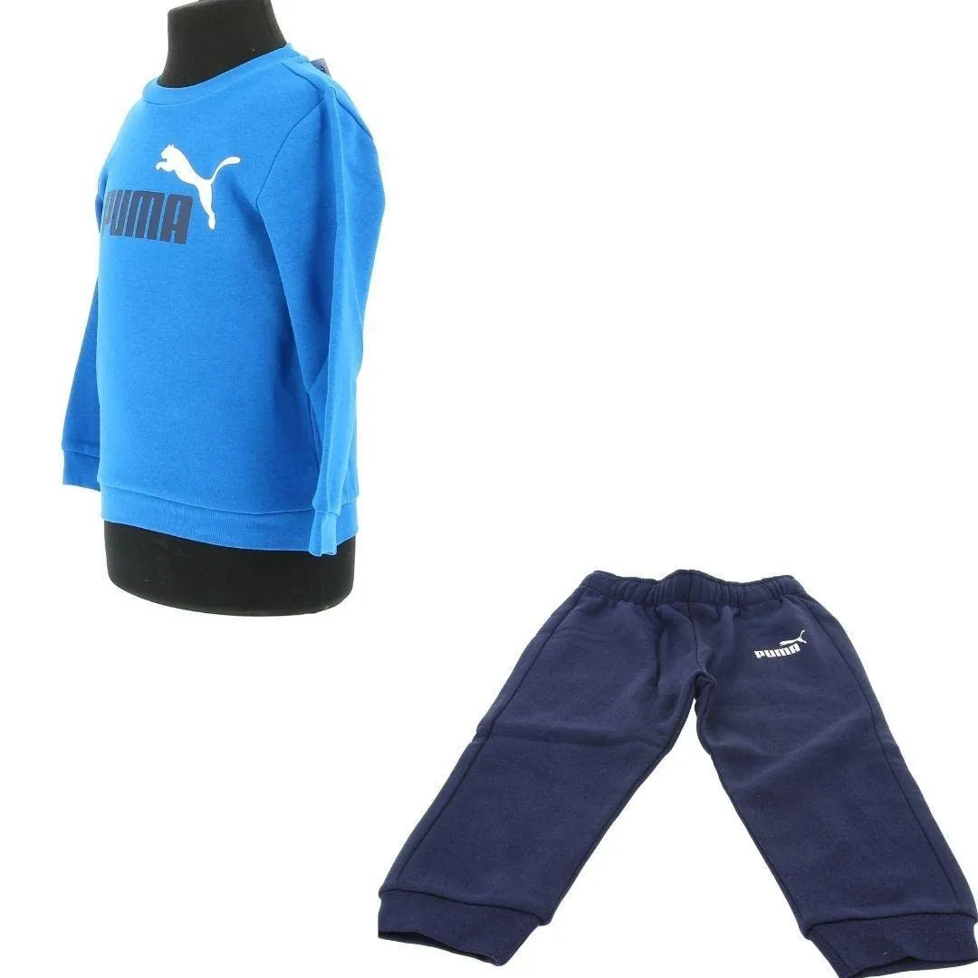 PUMA Minicats Ess Crew Jogger tuta bimbi felpata