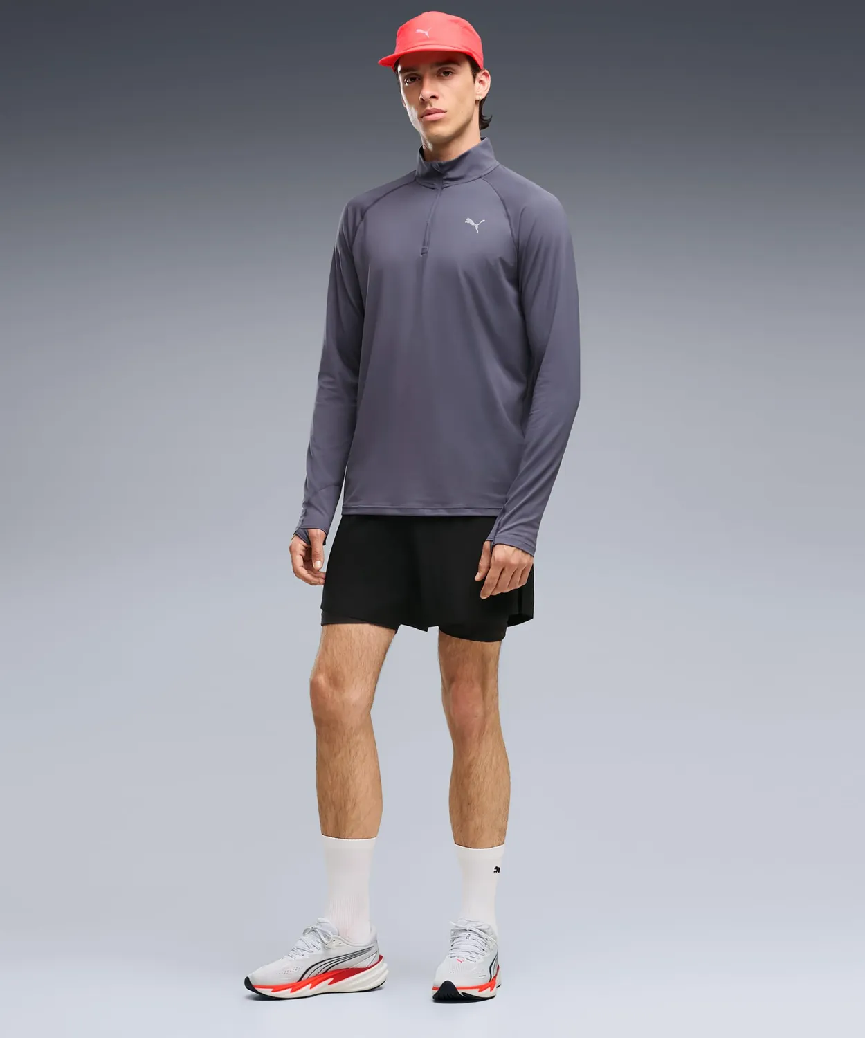 Puma Run Velocity Cloudspun maglia running XXL 1/4 zip