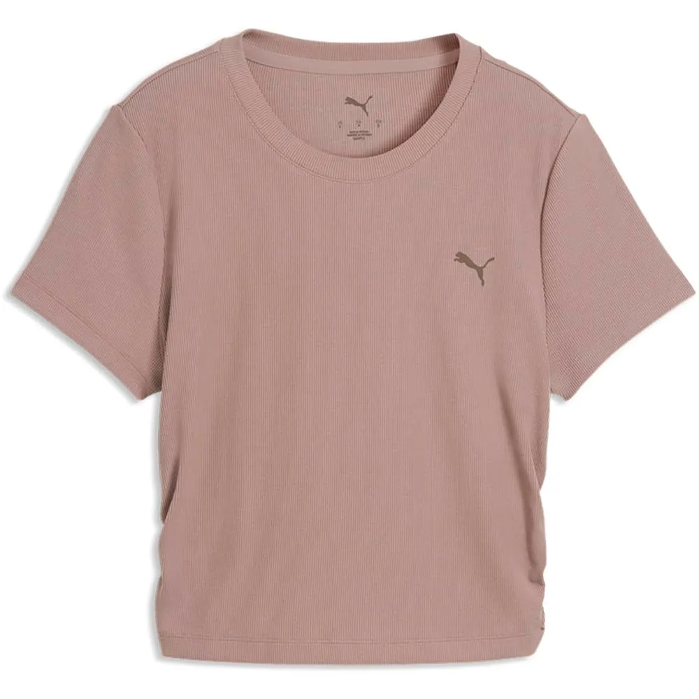 Puma Cloudspun Rib Tee maglietta donna taglia S